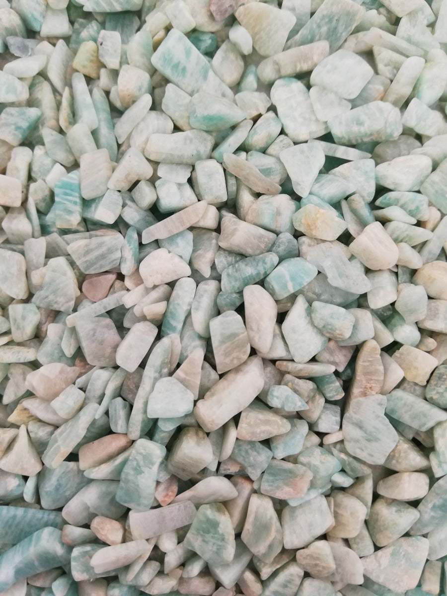 Amazonite Chips - 250g (IN) Amazonite Chips - 250g (IN)
